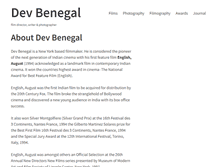 Tablet Screenshot of devbenegal.com